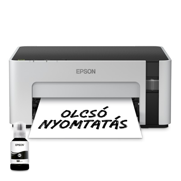 Epson EcoTank M1100 mono nyomtató USB, 5000 oldal tinta a dobozban